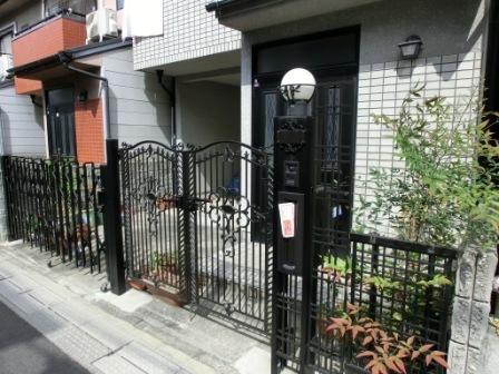 Entrance. Local (August 2011) shooting