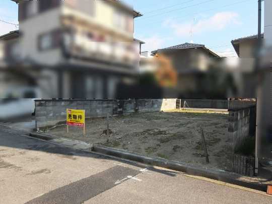 Local land photo. Appearance (from the west road)