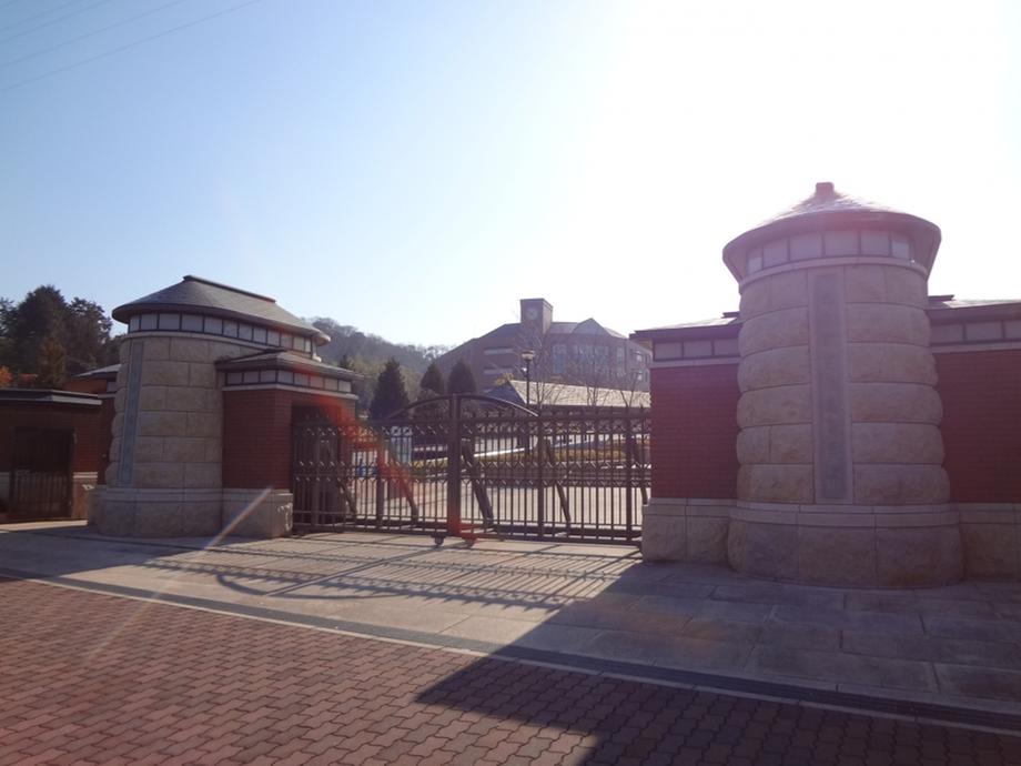 high school ・ College. Ritsumeikan Uji 1368m to high school