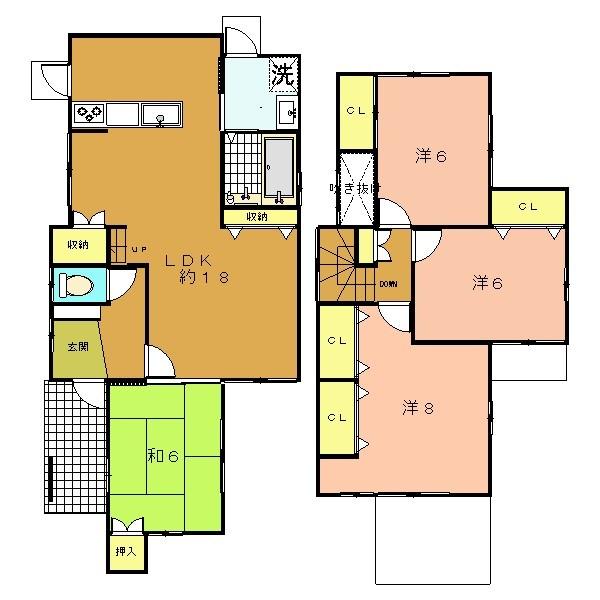 Building plan example (floor plan). Building plan example ( Issue land) Building Price Ten thousand yen, Building area sq m
