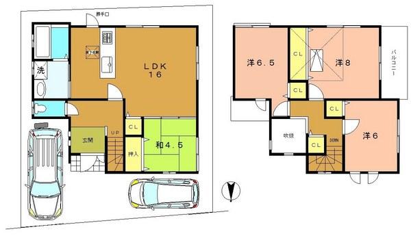 Other building plan example. Building plan example (C No. land)