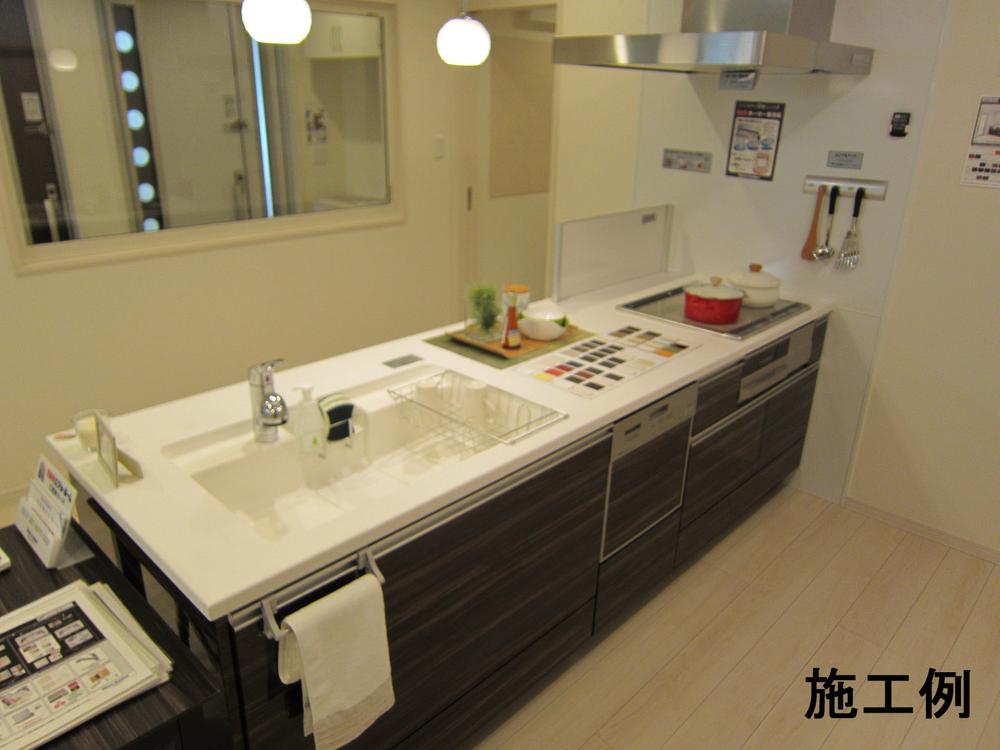 Kitchen. Example of construction