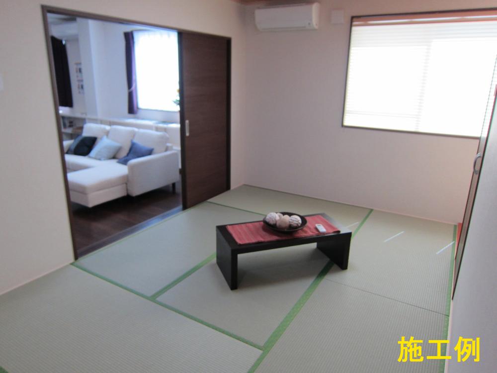 Non-living room. Example of construction