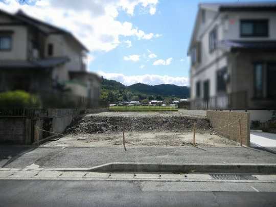 Local land photo. Current Earth