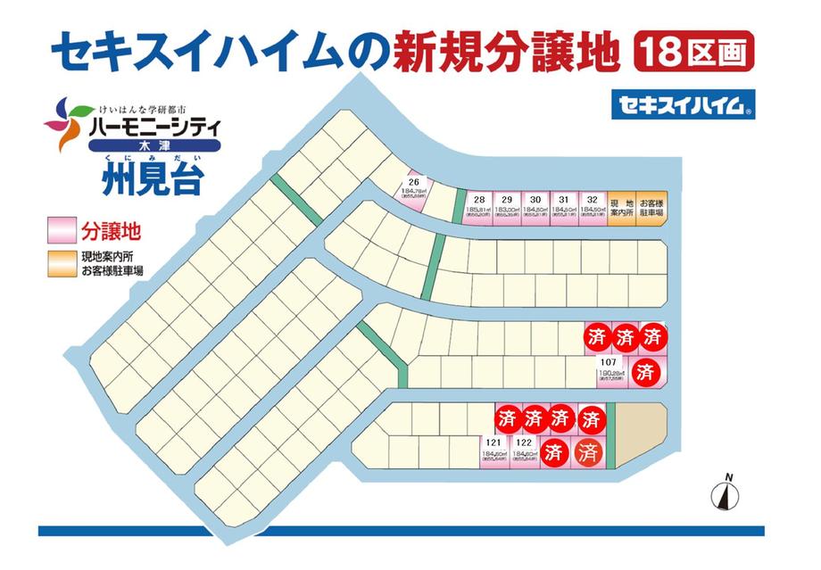 Compartment figure. Land price - compartment view