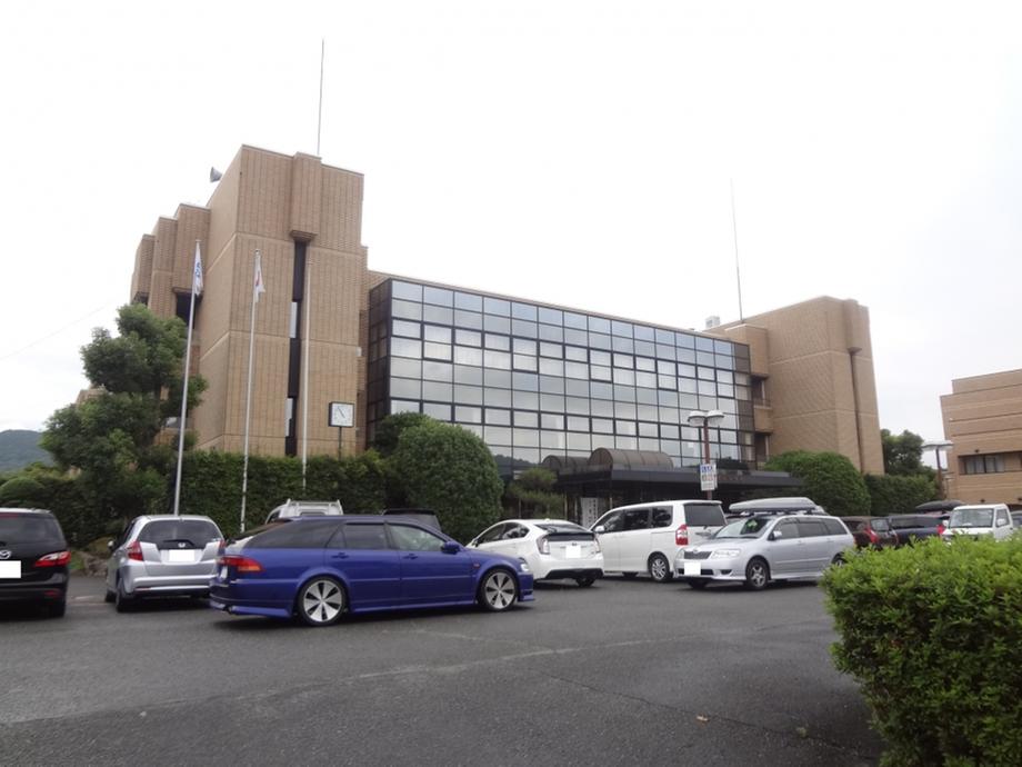 Streets around. Kizu City Hall Kamo to Branch 395m