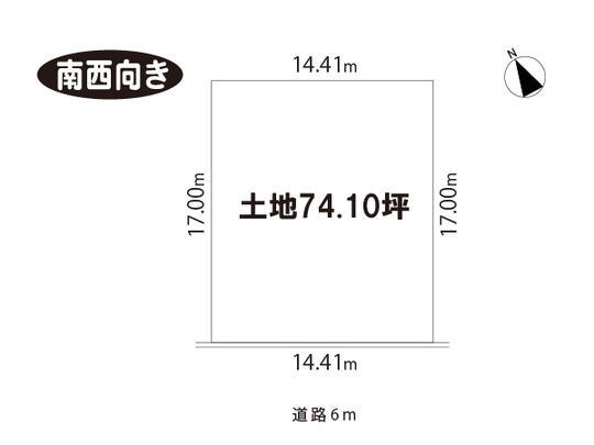Compartment figure. Southwest-facing