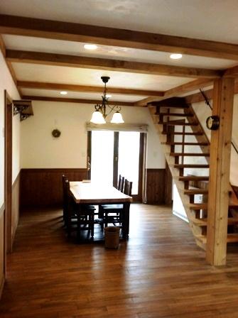 Other. ~ A meal while feeling the warmth of the wood ~