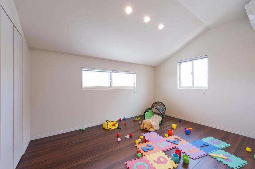 Model house photo. Children's room