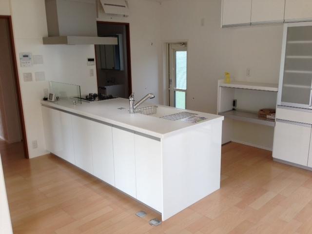 Kitchen. All together because face-to-face kitchen your family Guests can enjoy cuisine