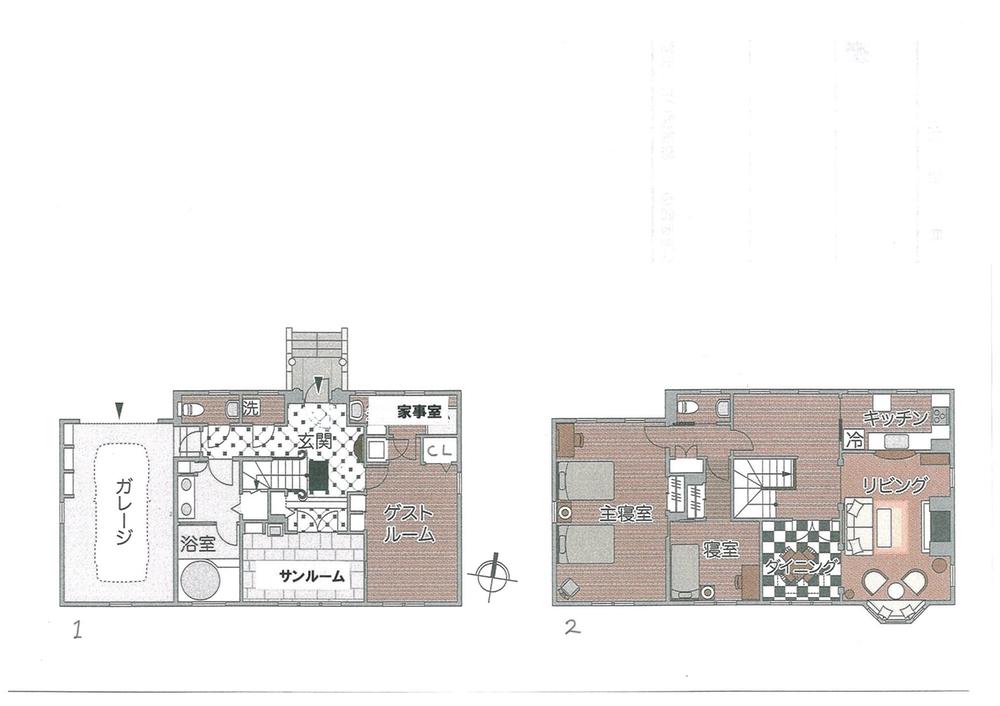 Compartment figure. Land price 19,800,000 yen, Land area 403 sq m with building conditions