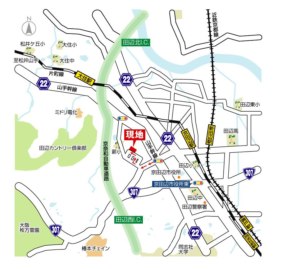Other. Car navigation system Kyotanabe firewood Yamagaki out 1-4 around