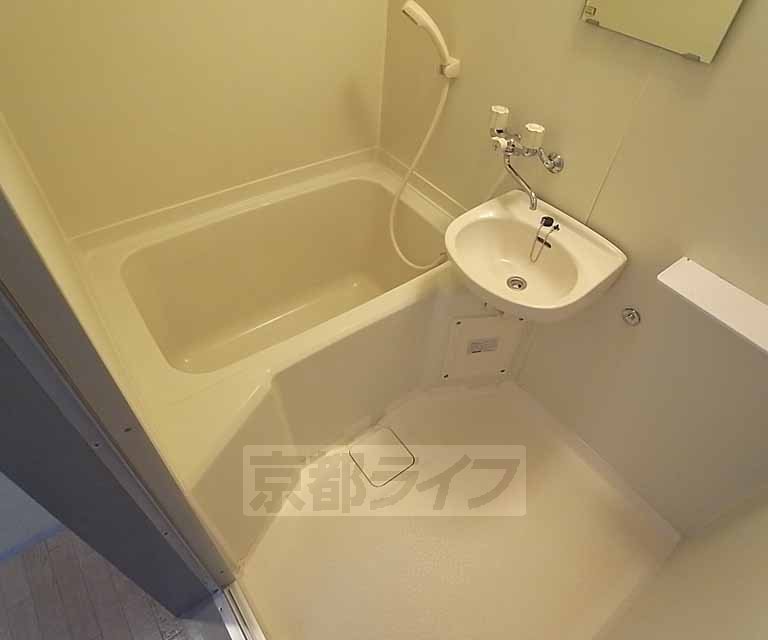 Bath. Simple bathroom.