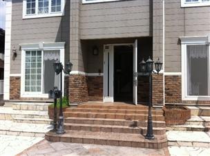 Garden. Local shooting