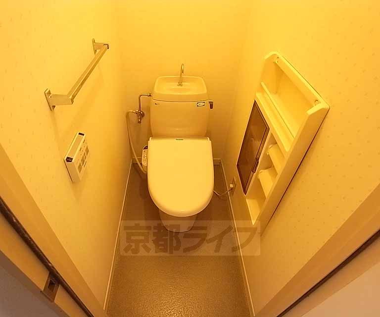 Toilet. It is a toilet with a clean.