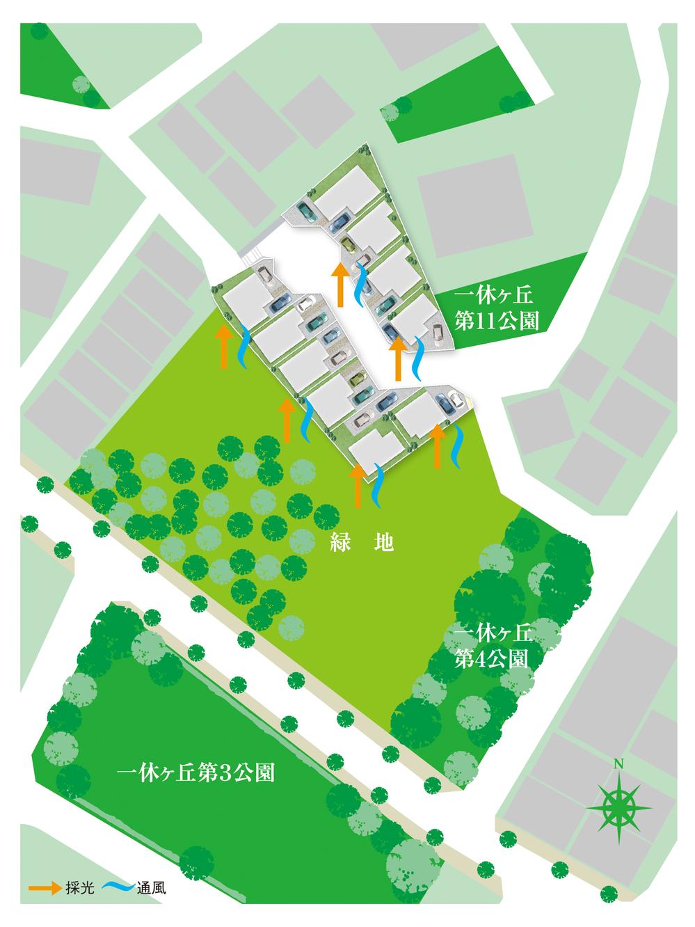 Local land photo. South side open all 10 compartments