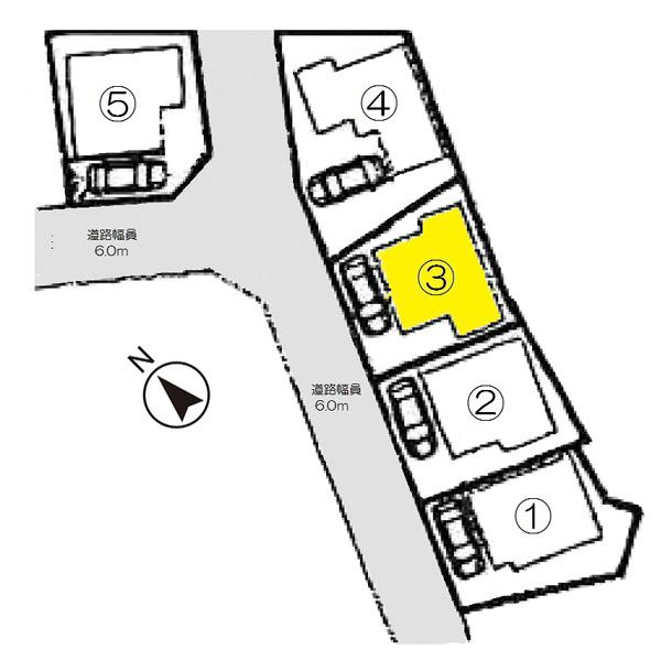 Compartment figure. 22,900,000 yen, 4LDK, Land area 120.26 sq m , Building area 103.27 sq m compartment view