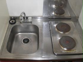 Kitchen. OK because the electric stove may not buy pot for IH.