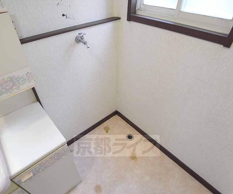 Other Equipment. Washing machine storage is also wide