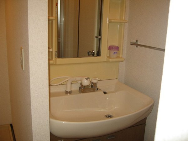 Washroom. Independent wash basin