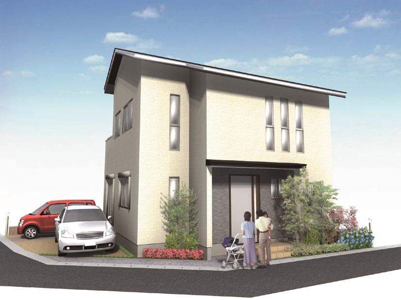 Rendering (appearance). (No. 6 locations) February 2014 scheduled to be completed.