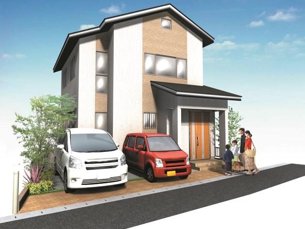 Rendering (appearance). (No. 8 locations) February 2014 scheduled to be completed.