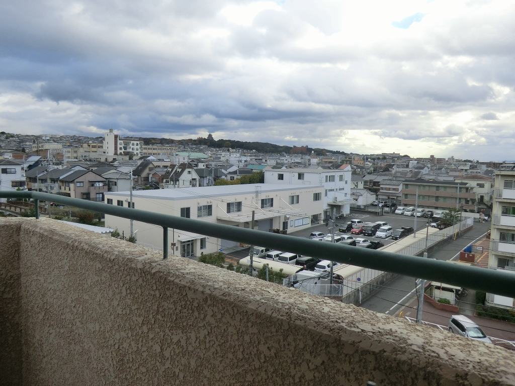 View. View from the veranda