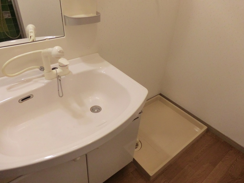 Washroom. Independent wash basin