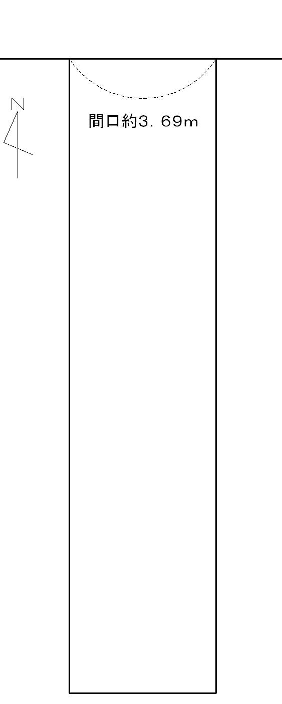 Compartment figure. Land price 8.5 million yen, Land area 58.89 sq m