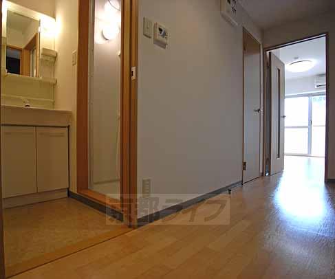 Living and room. Corridor and changing room.