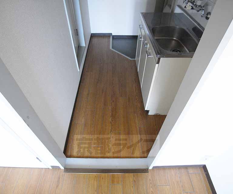 Kitchen. It is around the kitchen.