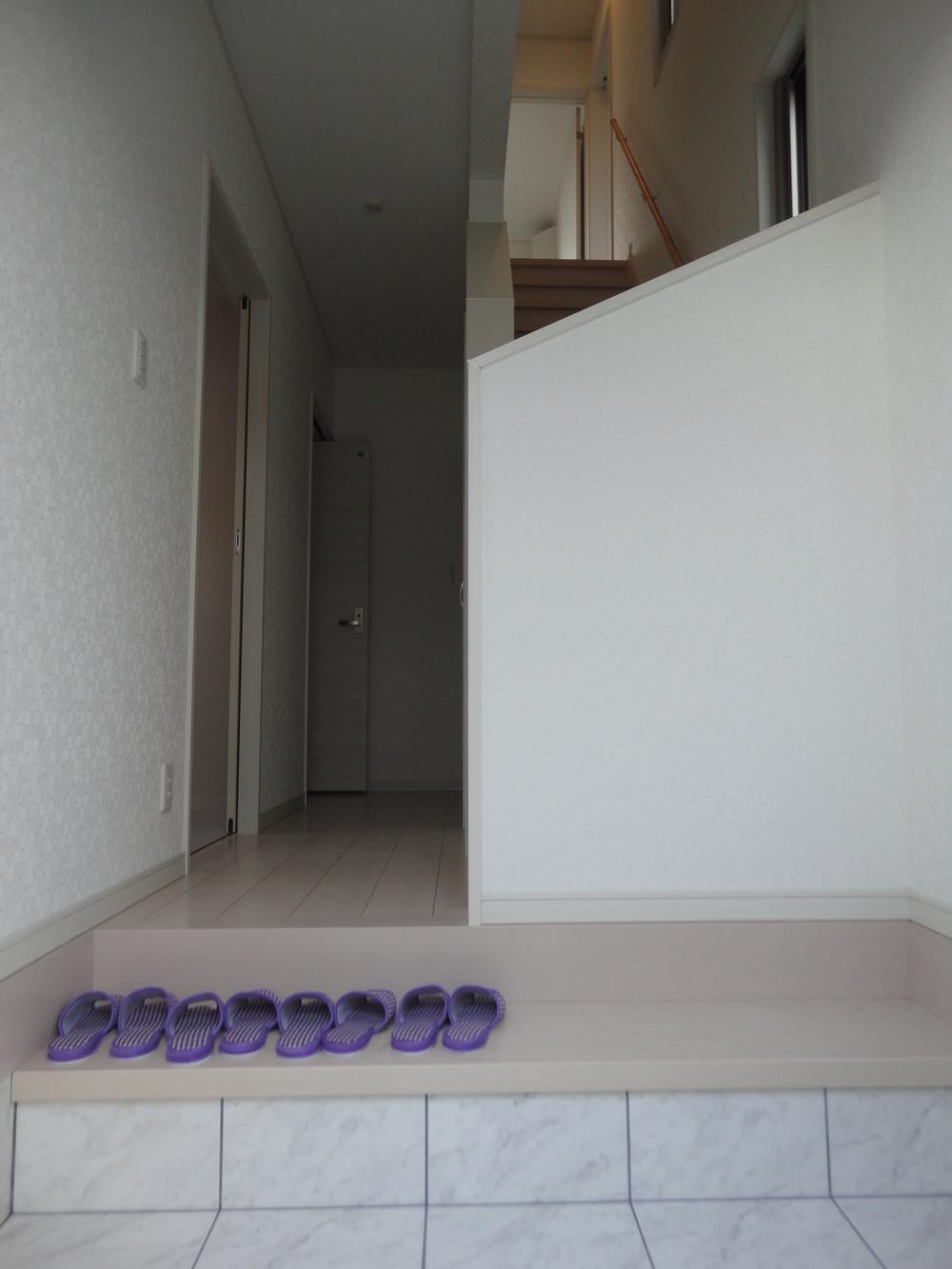 Building plan example (introspection photo). Entrance (the company construction cases)