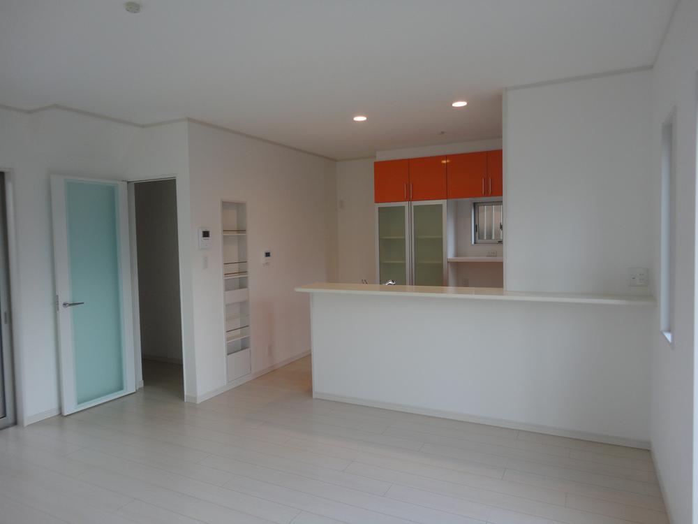 Building plan example (introspection photo). Living (company construction cases)