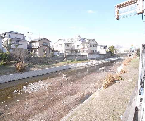 View. It is along the river ・