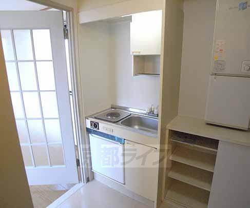 Kitchen. It is easy to move the kitchen!