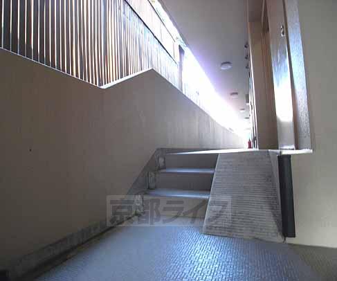 Other. Entrance is in the corridor.