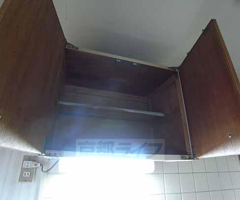 Receipt. It is the top of the storage of kitchen