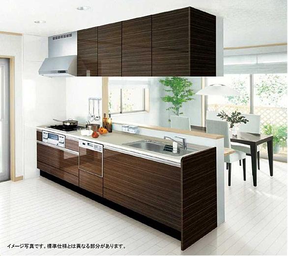  [Our construction cases ・ Same specifications Photos] While cooking, Face-to-face kitchen overlooking the room is still popular! . Our construction cases ・ Same specifications Photos
