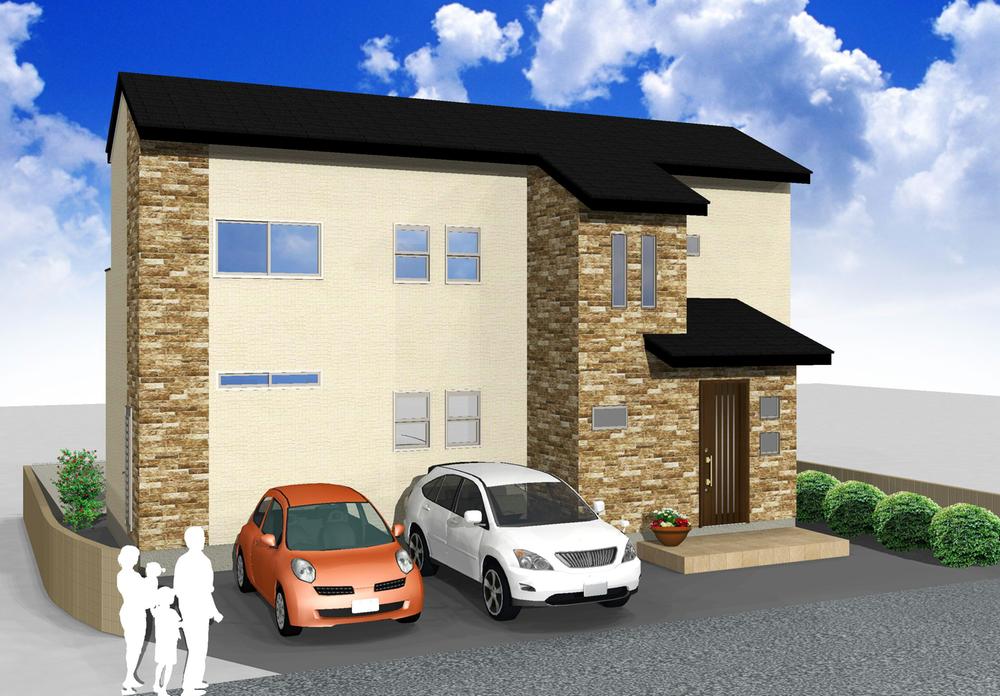 Building plan example (Perth ・ appearance). Building plan example appearance