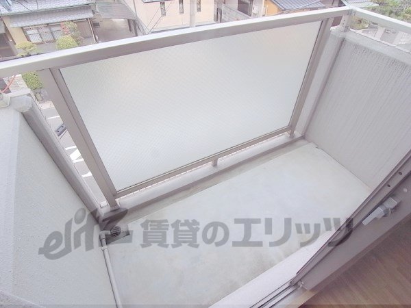 Balcony. Living side