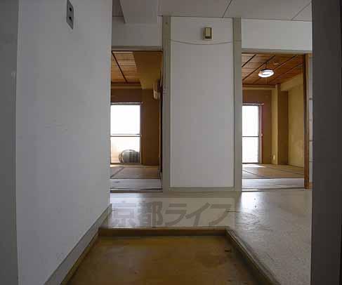 Living and room. Enter through the front door.