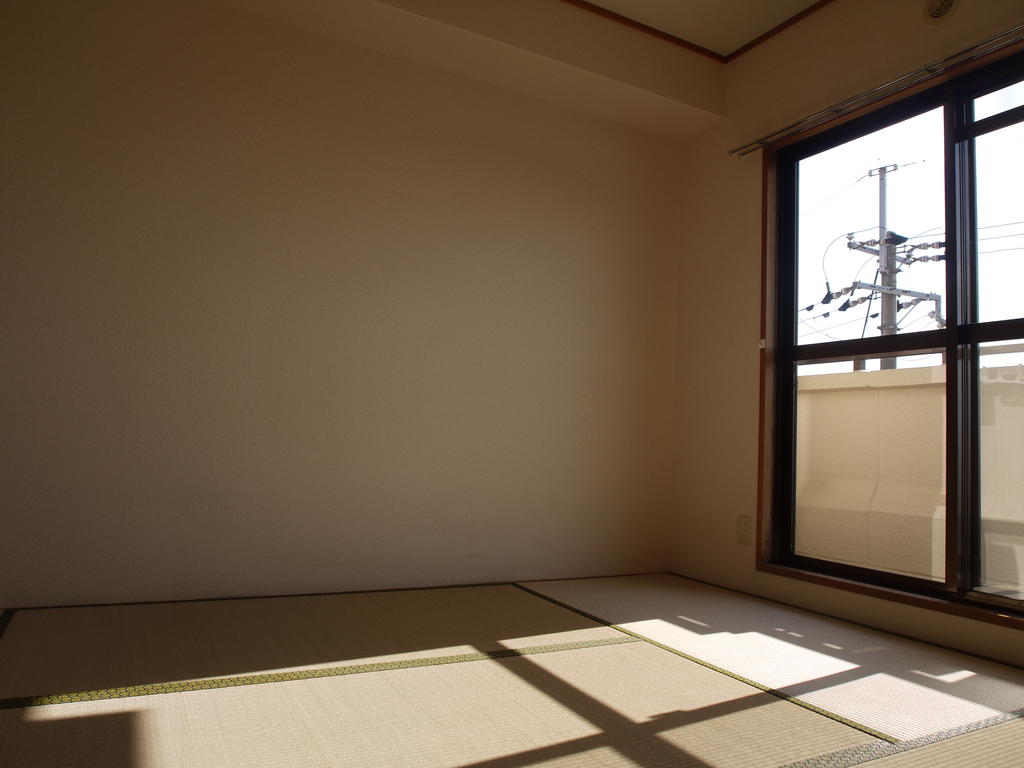 Living and room. South side is bright on the balcony