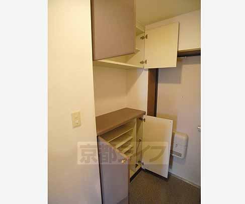 Entrance. Okay even if many shoes!