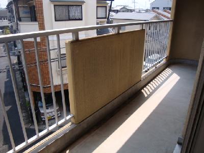 Balcony. East-facing veranda