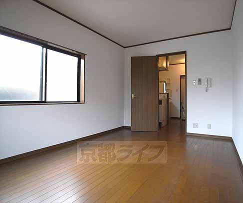 Living and room. Flooring of brown is wonderful.