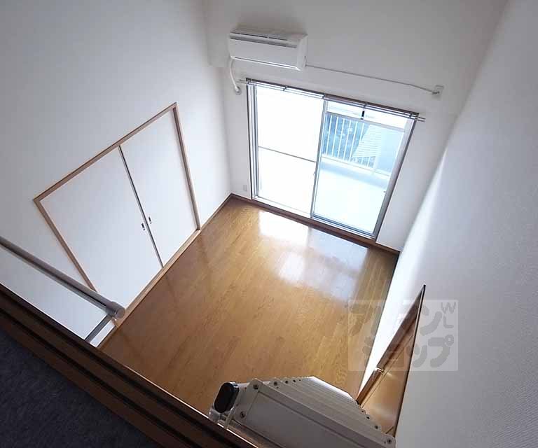 Living and room. From loft part is a picture of the living.