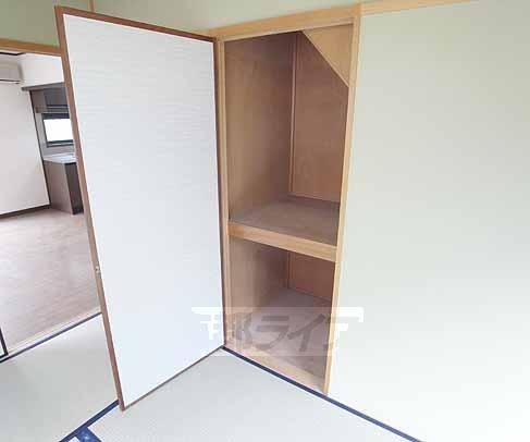 Receipt. There is also a staircase under storage!