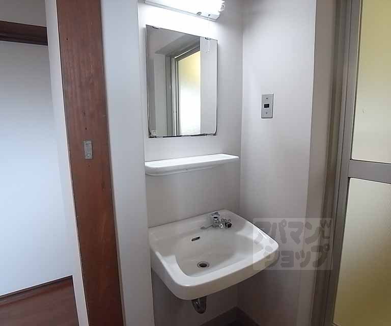 Washroom. Wash basin. Retro atmosphere.