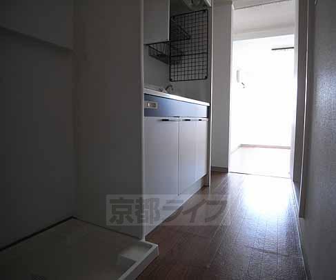 Other room space. Around the water it has solidified in the hallway.