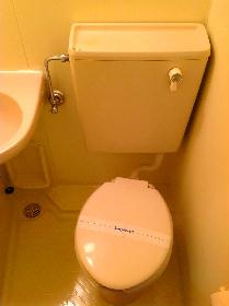 Toilet. Unit is a bus of the room.